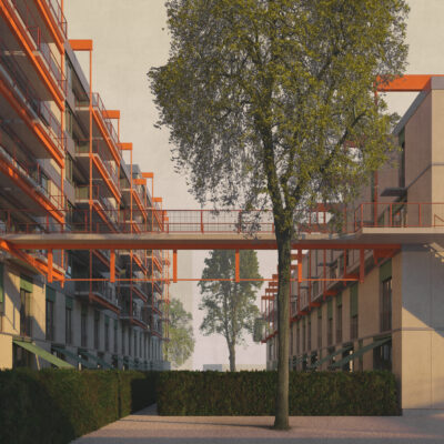 BS+EMI ARCHITEKTENPARTNER AG | ERSATZNEUBAU WOHNSIEDLUNG NEUWIESEN | ZÜRICH | 1. PREIS