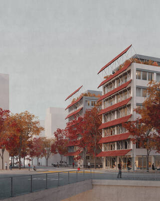 JONGER ARCH. / STÜCHELI PESTALOZZI SCHIRATZKI I STIFTUNG PWG - SCHÄRENMOOSSTRASSE I ZÜRICH I 2. PREIS